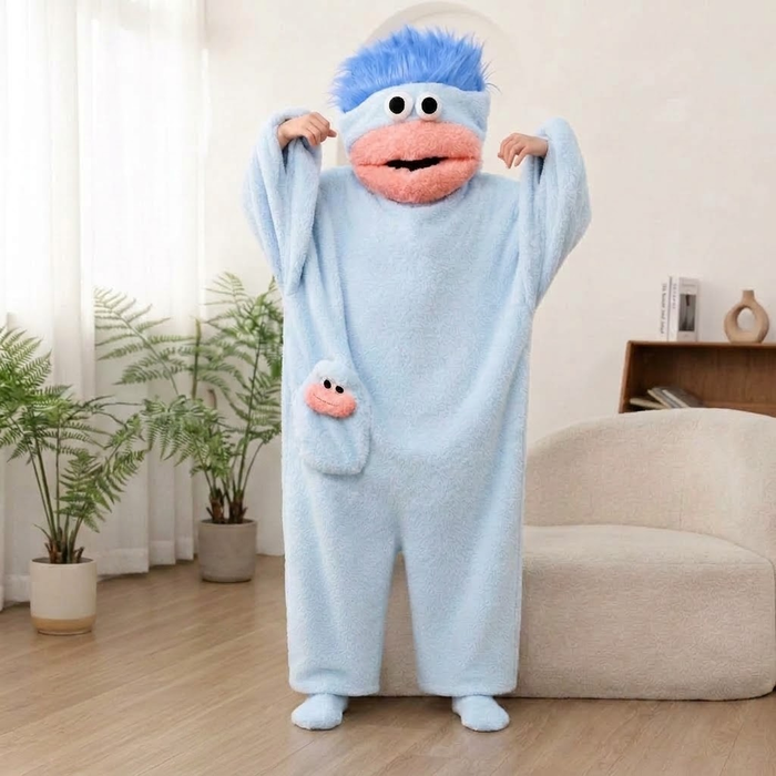 Goober Onesie in Blue