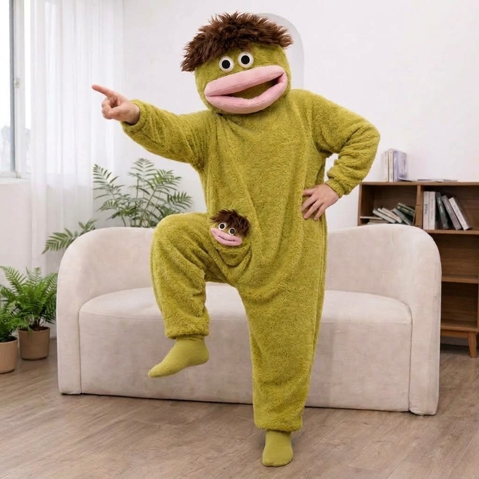 Goober Onesie in Green